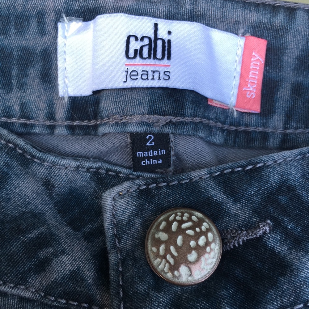 CAbi | Cabi Grid Skinny Jeans Retro Festival Cottagecore Indie Lux - Picture 8 of 8